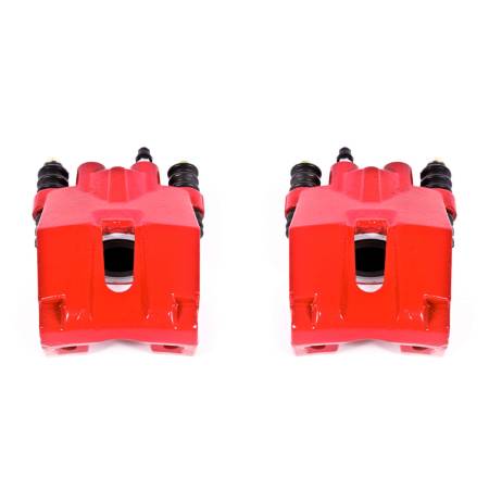 Power Stop - Power Stop 04-11 Ford F-150 Rear Red Calipers w/o Brackets - Pair