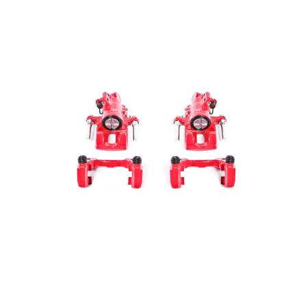 Power Stop - Power Stop 01-05 Acura EL Rear Red Calipers w/Brackets - Pair