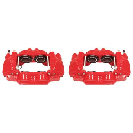 Power Stop - Power Stop 03-09 Toyota 4Runner Front Red Calipers w/o Brackets - Pair