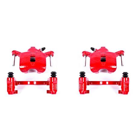 Power Stop - Power Stop 08-09 Buick Allure Rear Red Calipers w/Brackets - Pair