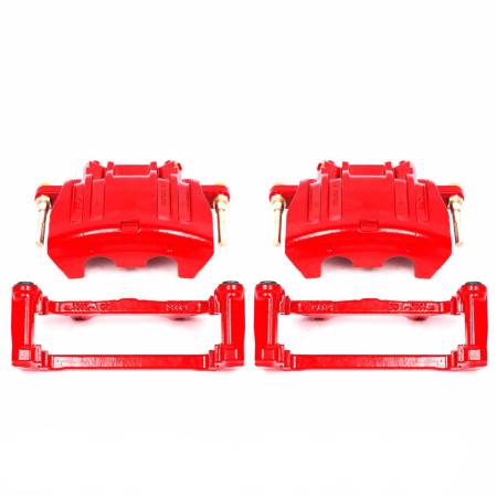 Power Stop - Power Stop 05-11 Chrysler 300 Front Red Calipers w/Brackets - Pair