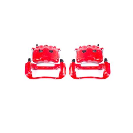Power Stop - Power Stop 05-08 Dodge Dakota Front Red Calipers w/Brackets - Pair