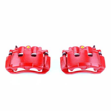 Power Stop - Power Stop 07-09 Chrysler Aspen Front Red Calipers w/Brackets - Pair