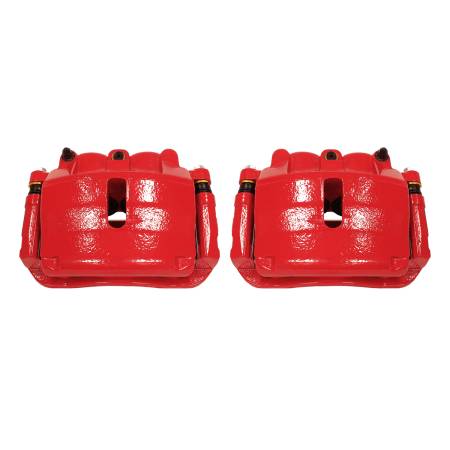Power Stop - Power Stop 2009 Ford F-150 Front Red Calipers w/Brackets - Pair