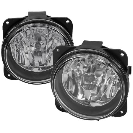 Spec'D Tuning Products - Spec-D 2005-2007 Ford Escape/ 2000-2004 Focus SVT H10 Fog Lights Kit (Chrome Housing/Clear Lens)