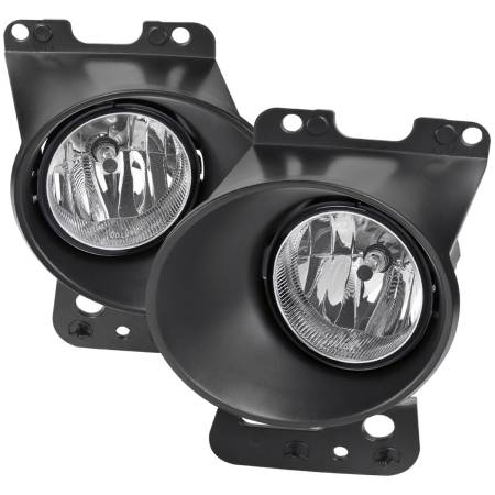 Spec'D Tuning Products - Spec-D 2006-2008 Ford F-150/ Lincoln Mark LT H10 Fog Lights Kit (Chrome Housing/Clear Lens)