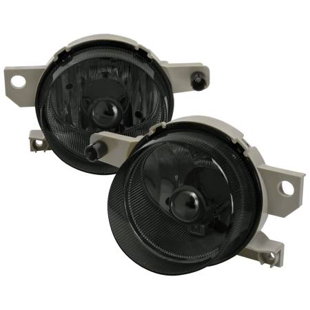Spec'D Tuning Products - Spec-D 1993-1997 Honda Civic Del Sol Fog Lights (Chrome Housing/Smoke Lens)