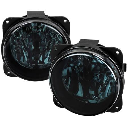 Spec'D Tuning Products - Spec-D 2005-2007 Ford Escape/ 2000-2004 Focus SVT H10 Fog Lights Kit (Chrome Housing/Smoke Lens)