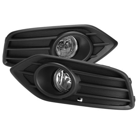 Spec'D Tuning Products - Spec-D 2019-2020 Honda HR-V H8 Fog Lights Kit (Chrome Housing/Clear Lens)