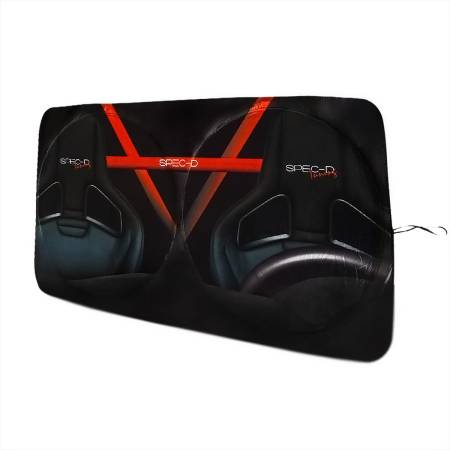 Spec'D Tuning Products - Spec-D Universal Spec-D Tuning Window Sunshade (59" L x 31" W)