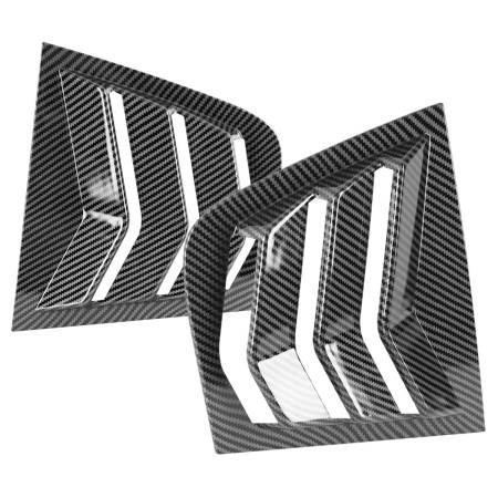 Spec'D Tuning Products - Spec-D 2011-2021 Dodge Charger Carbon Fiber Window Louvers