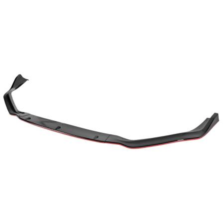 Spec'D Tuning Products - Spec-D 2014-2016 Lexus IS250 F-Sport Glossy Black/Red Trim 3PC Front Bumper Lip Splitter Kit
