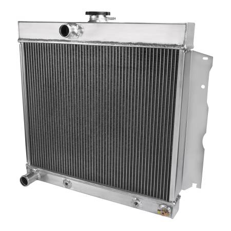 Spec'D Tuning Products - Spec-D 1963-1969 Dodge Dart/Charger/Coronet Plymouth Satellite/Belvedere/Savoy Aluminum 3-Row Performance Radiator