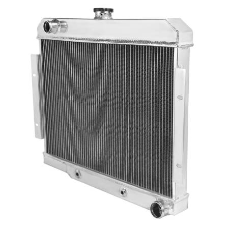 Spec'D Tuning Products - Spec-D 1972-1986 Jeep CJ Series MT Aluminum 3-Row Performance Radiator