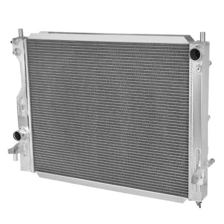 Spec'D Tuning Products - Spec-D 2005-2014 Ford Mustang V6 V8 Aluminum 3-Row Performance Radiator