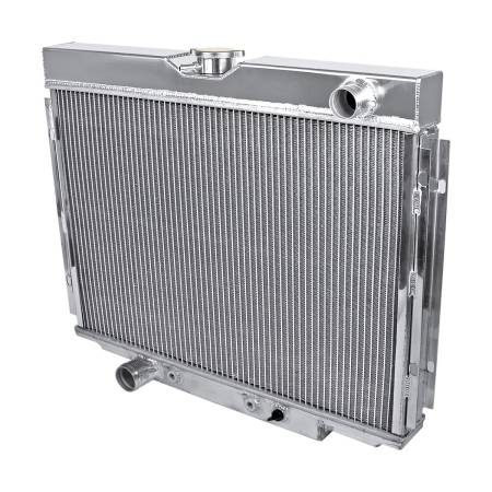 Spec'D Tuning Products - Spec-D 1967-1970 Ford Mustang/Fairlane/Ranchero/Torino Mercury Cougar 390ci V8 Aluminum 3-Row Performance Radiator