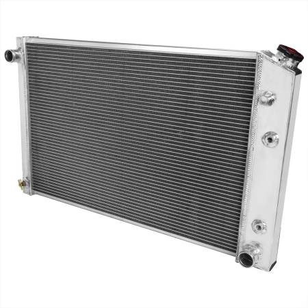 Spec'D Tuning Products - Spec-D 1973-1991 Chevrolet C/K Blazer/Suburban GMC Jimmy Aluminum 3-Row Performance Radiator