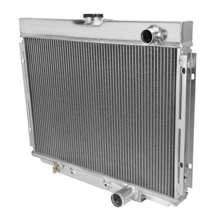 Spec'D Tuning Products - Spec-D 1967-1970 Ford Mustang/Fairlane/Ranchero Mercury Cougar Aluminum 3-Row Performance Radiator