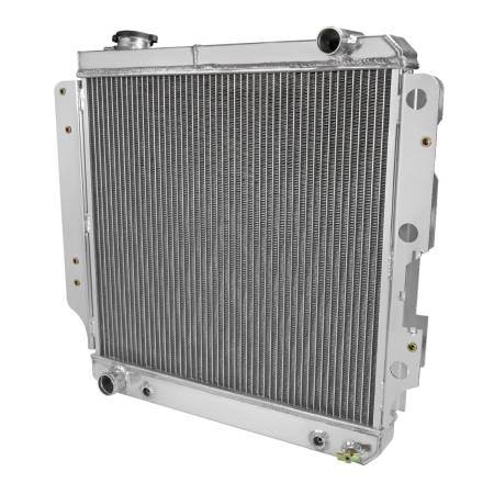 Spec'D Tuning Products - Spec-D 1987-2006 Jeep Wrangler TJ YJ 2.4L/4.2L Aluminum 3-Row Performance Radiator