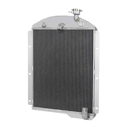 Spec'D Tuning Products - Spec-D 1941-1946 Chevrolet Pickup L6 6CYL Aluminum 3-Row Performance Radiator