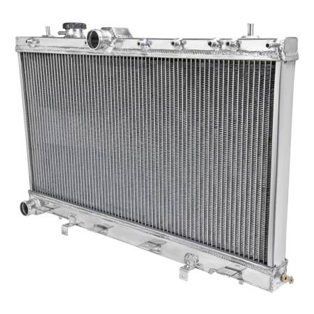 Spec'D Tuning Products - Spec-D 2002-2007 Subaru Impreza WRX/STI Aluminum 2-Row Performance Radiator