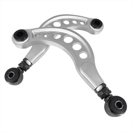 Spec'D Tuning Products - Spec-D 2006-2017 Honda Civic Acura CSX/ILX T-6061 Aluminum Polyurethane Bushing Rear Upper Camber Control Arms