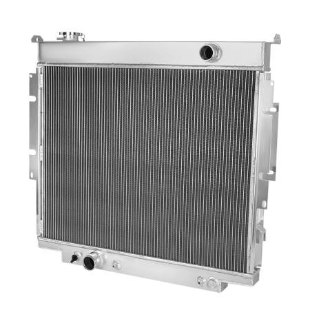 Spec'D Tuning Products - Spec-D 1983-1994 Ford F-150/F-250/F-350/F59 Aluminum 3-Row Performance Radiator