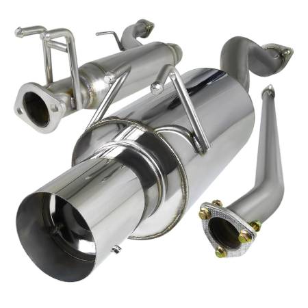 Spec'D Tuning Products - Spec-D 2006-2011 Honda Civic EX LX DX Sedan N1 Style Catback Exhaust System