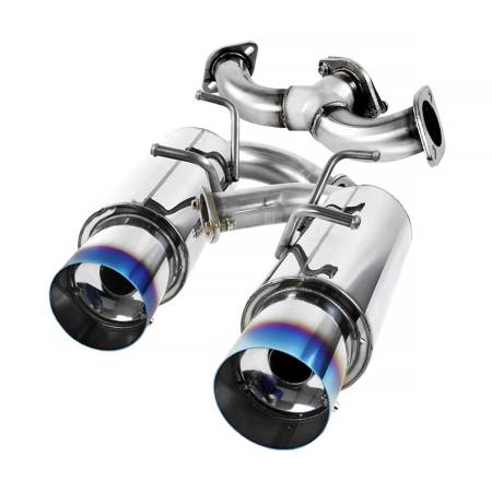 Spec'D Tuning Products - Spec-D 2006-2008 Mazda MX-5 Miata Stainless Steel Catback Exhaust System w/ Burnt Tip