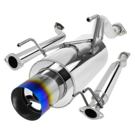 Spec'D Tuning Products - Spec-D 2002-2006 Acura RSX Type-S T-304 Stainless Steel N1 Style Catback Exhaust System w/ Burnt Tip