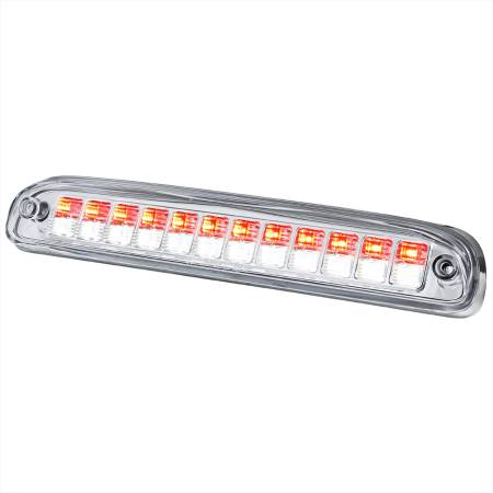 Spec'D Tuning Products - Spec-D 1993-2016 Ford F-250/F-350/F-450/F-550/Ranger Mazda B Series Pickup LED 3rd Brake Tail Light - CY (Chrome Housing/Clear Lens)