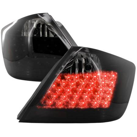 Spec'D Tuning Products - Spec-D 2004-2010 Scion tC LED Tail Lights (Glossy Black Housing/Smoke Lens)