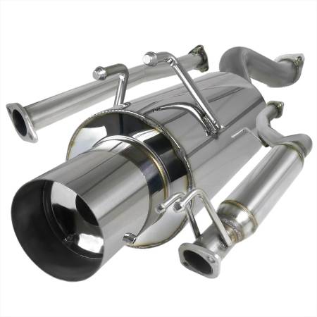 Spec'D Tuning Products - Spec-D 2006-2011 Honda Civic Si Coupe N1 Style Catback Exhaust System