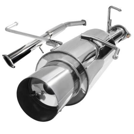 Spec'D Tuning Products - Spec-D 1995-1998 Nissan 240SX S14 N1 Style Catback Exhaust System