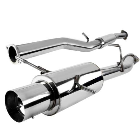 Spec'D Tuning Products - Spec-D 2002-2007 Subaru Impreza WRX STI 2.0L/2.5L T-304 Stainless Steel N1 Style Catback Exhaust System