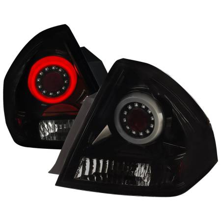Spec'D Tuning Products - Spec-D 2006-2013 Chevrolet Impala/ 2014-2016 Impala Limited LED Tail Lights (Glossy Black Housing/Smoke Lens)