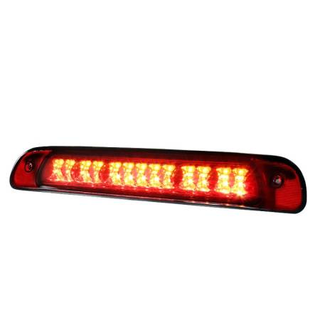 Spec'D Tuning Products - Spec-D 2000-2006 Toyota Tundra LED 3rd Brake Light (Chrome Housing/Red Lens)