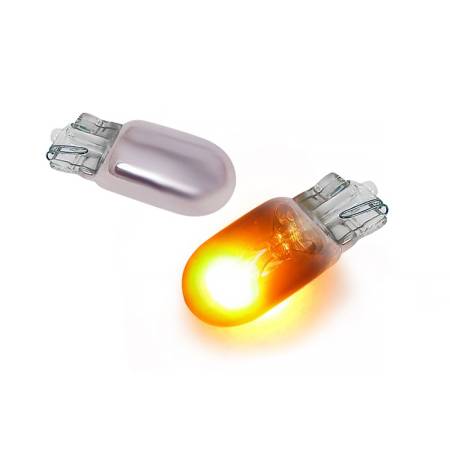 Spec'D Tuning Products - Spec-D T10 Chrome Amber Light Bulbs