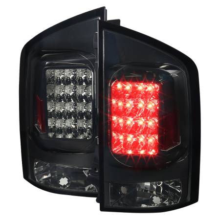 Spec'D Tuning Products - Spec-D 2005-2015 Nissan Armada LED Tail Lights (Chrome Housing/Smoke Lens)