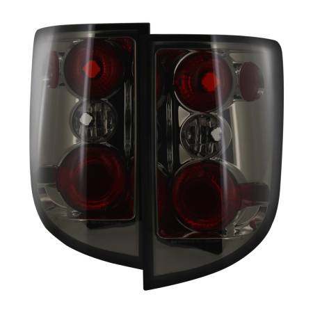 Spec'D Tuning Products - Spec-D 2005-2010 Honda Ridgeline Tail Lights (Chrome Housing/Smoke Lens)