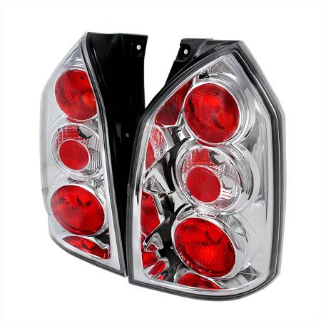 Spec'D Tuning Products - Spec-D 2004-2009 Hyundai Tucson Tail Lights (Chrome Housing/Clear Lens)