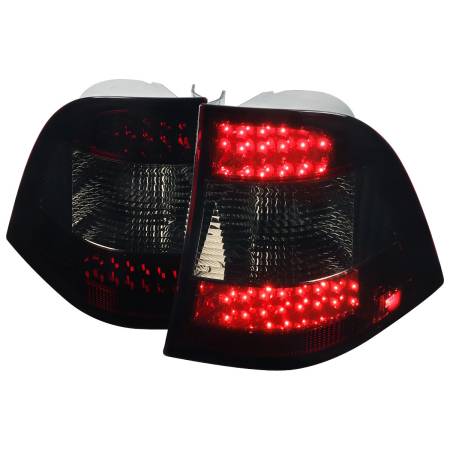 Spec'D Tuning Products - Spec-D 1998-2005 Mercedes Benz W163 M Class LED Tail Lights (Chrome Housing/Red Smoke Lens)