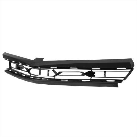 Spec'D Tuning Products - Spec-D 2016-2018 Chevrolet Camaro/2019-2022 Camaro ZL1 Black Front Upper Bumper Hood Grille