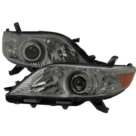Spec'D Tuning Products - Spec-D 2011-2020 Toyota Sienna Projector Headlights (Chrome Housing/Smoke Lens)