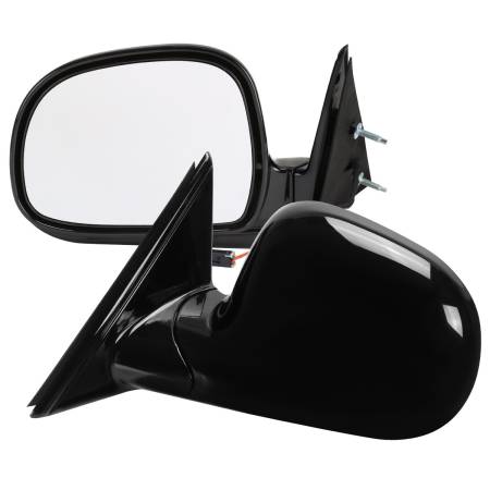 Spec'D Tuning Products - Spec-D 1994-1998 Chevrolet S10/Blazer GMC Sonoma Glossy Black Power Side Mirrors