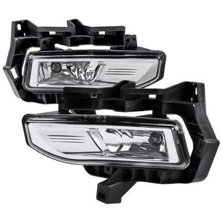 Spec'D Tuning Products - Spec-D 2017-2019 Nissan Versa Note Hatchback H8 Fog Lights Kit (Chrome Housing/Clear Lens)