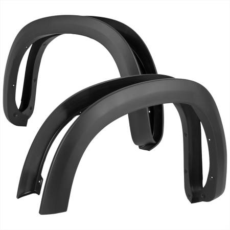 Spec'D Tuning Products - Spec-D 2019-2021 Chevrolet Silverado 1500 4PC OE Style Fender Flares