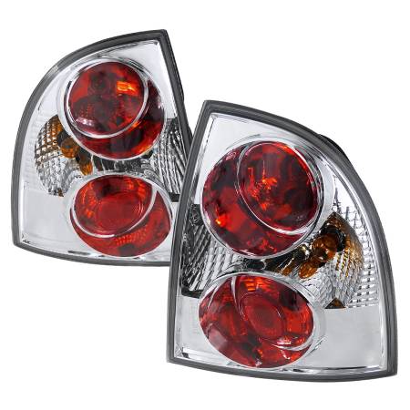 Spec'D Tuning Products - Spec-D 2001-2005 Volkswagen Passat Sedan Tail Lights (Chrome Housing/Clear Lens)