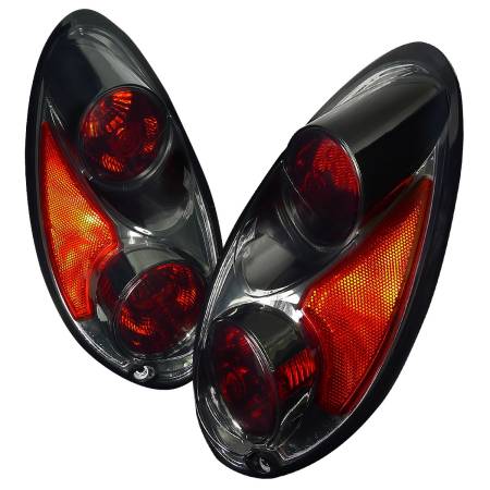 Spec'D Tuning Products - Spec-D 2001-2005 Chrysler PT Cruiser Tail Lights (Chrome Housing/Smoke Lens)