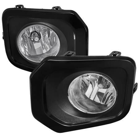 Spec'D Tuning Products - Spec-D 2016-2022 Toyota Tacoma H16 Fog Lights Kit (Chrome Housing/Clear Lens)